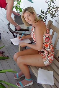 vulnerable senior damsels 9-Upskirt,downblouse and pokies.