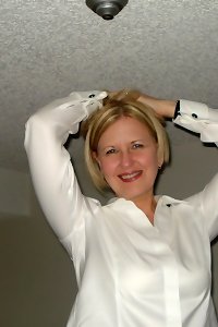 blonde older chick taking fat black boner